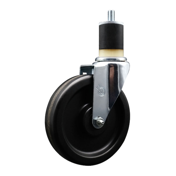 6'' Phenolic Wheel Swivel 1-7/8'' Expanding Stem Caster